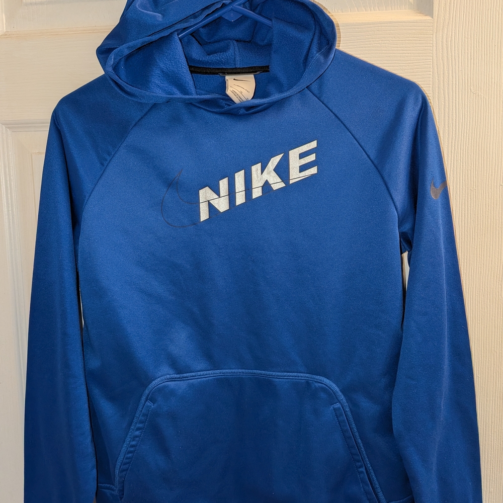 Nike Youth XL Royal Blue Pullover Hoodie